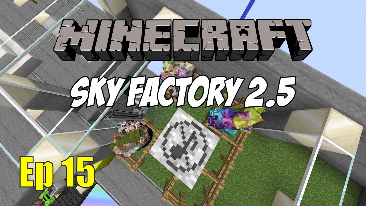 Sky Factory 2.5 - Ep15 - Moo Fluids! - Modded Minecraft Let's Play