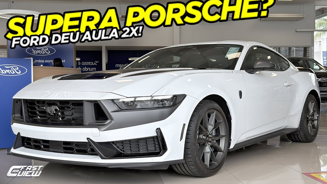 NOVO FORD MUSTANG DARK HORSE MELHOR CUSTO BENEFICIO QUE PORSCHE? +POTENTE 507 CV PREPARADO PRA PISTA