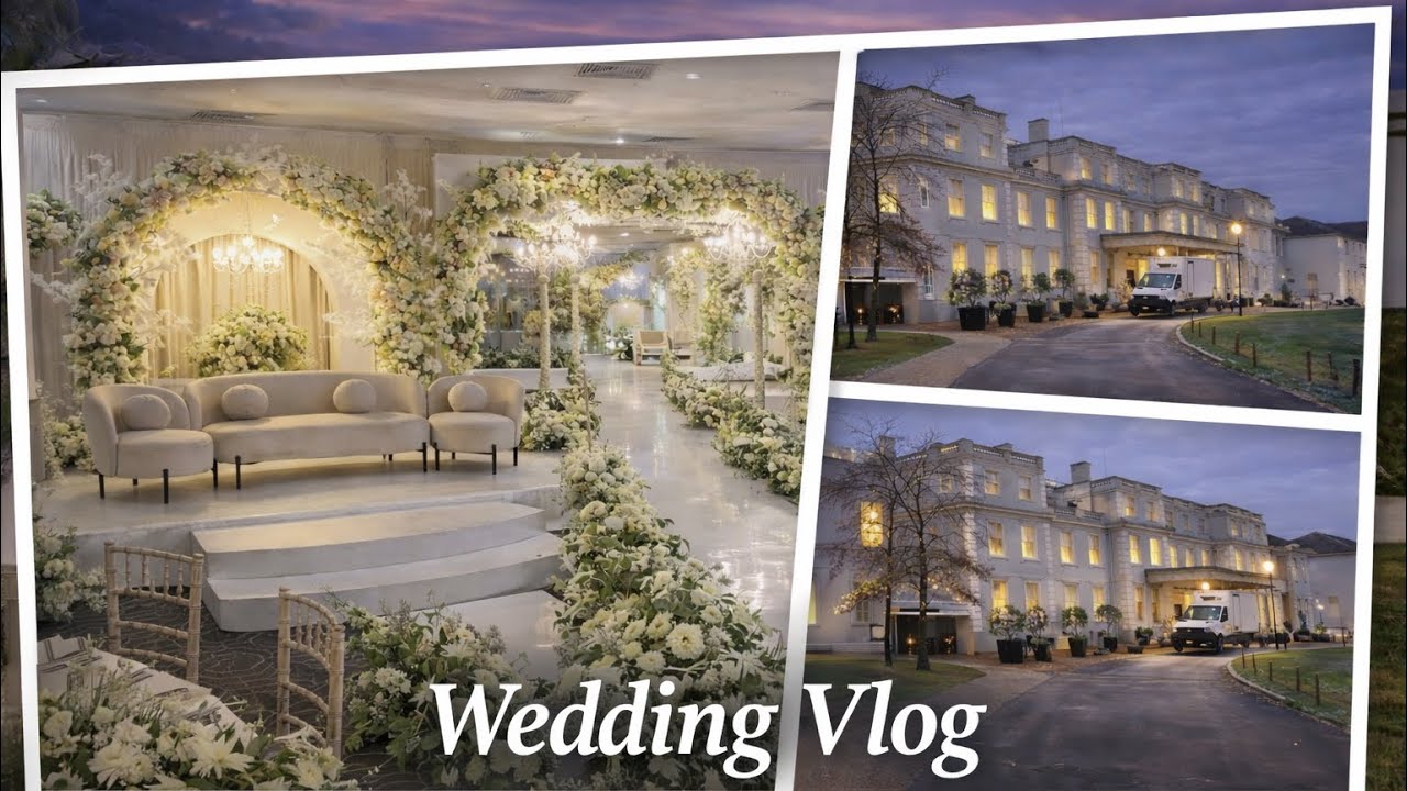 Luxury English Wedding in uk 🇬🇧 Wedding vlog 🏛️😍#subscribe #vlog #wedding 