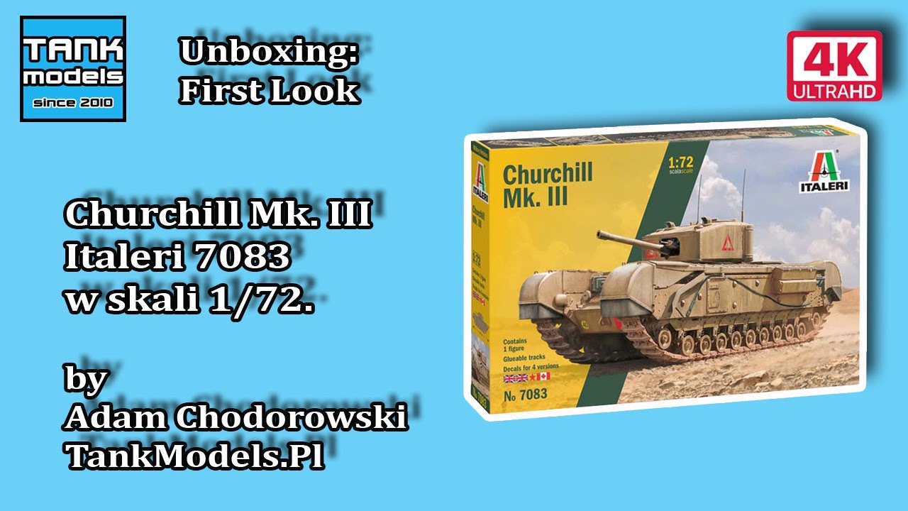 Unboxing #102 - Churchill Mk. III - Italeri 7083