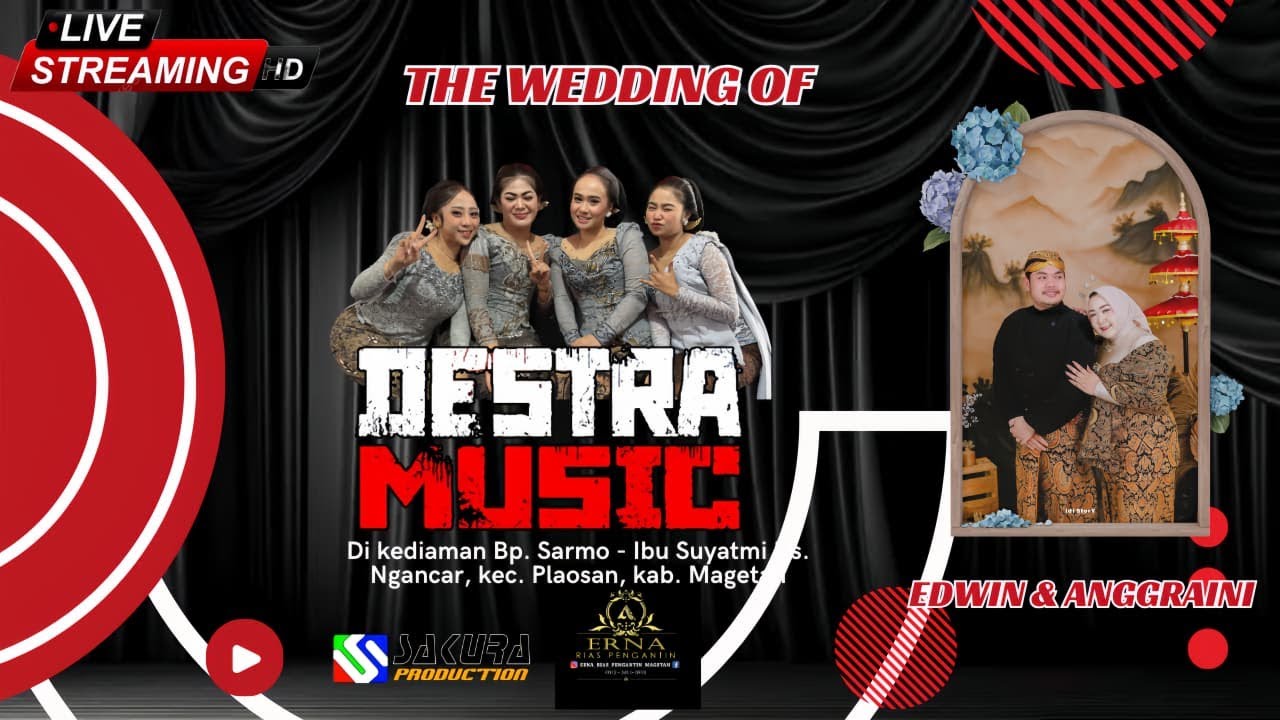 DESTRA MUSIC || WEDDING " EDWIN & ANGGRAINI " || NGANCAR, 27 AGUSTUS 2025