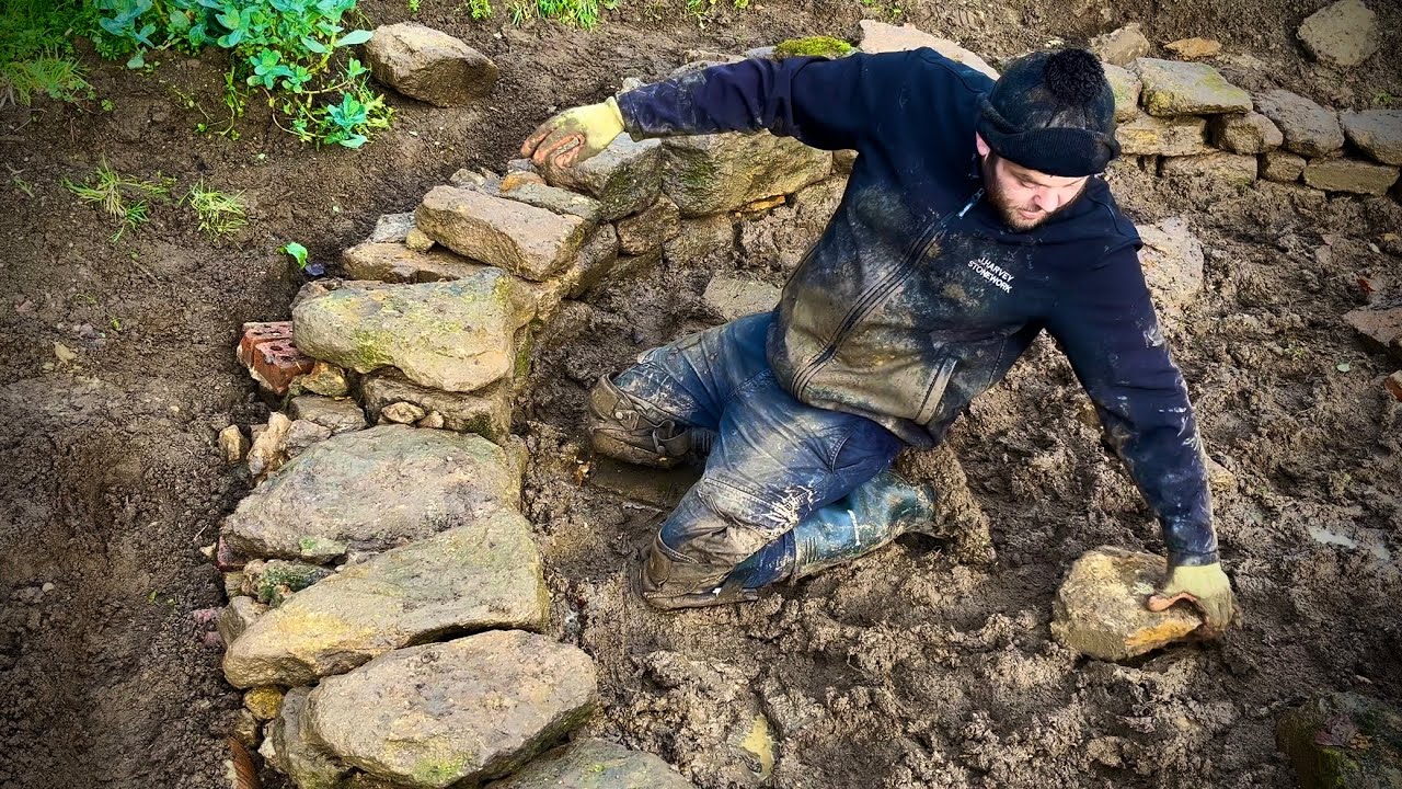 Creating A Small Dry Stone Feature