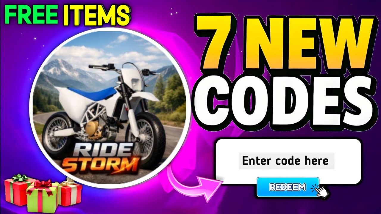 ⚠️SECRET CODES⚠️RIDE STORM CODES IN MARCH 2026 - ROBLOX RIDE STORM CODES
