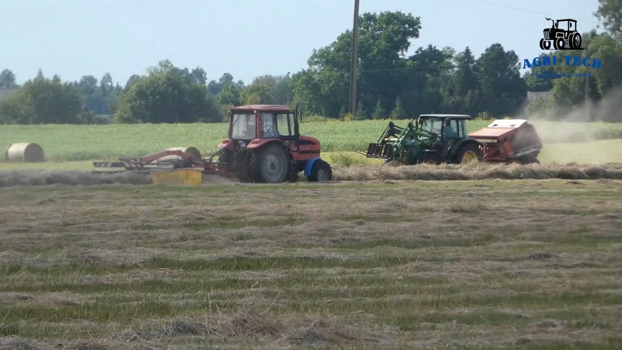 Low Budget Hay Team Vol 2 | Belarus - John Deere - Fella - Welger