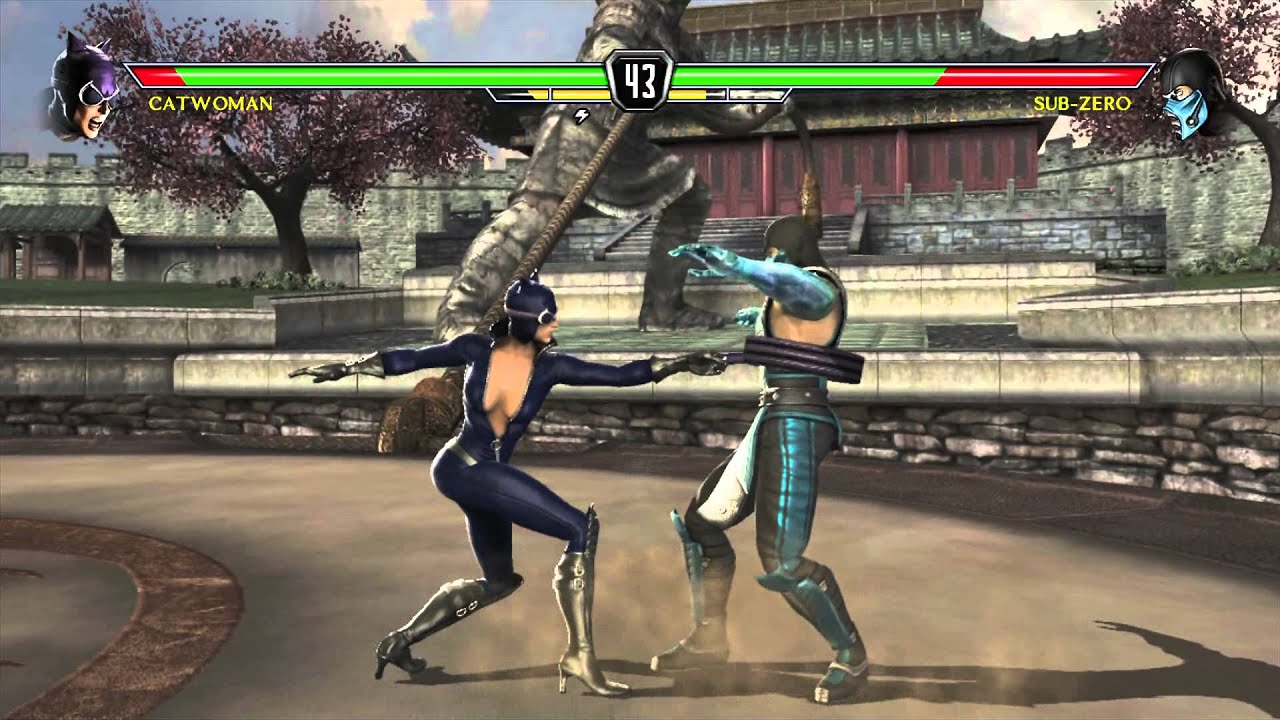 Mortal Kombat vs DC Universe - Arcade mode as Catwoman