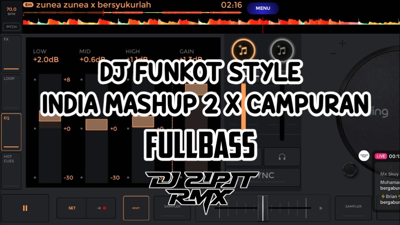 DJ FUNKOT INDIA MASHUP 2 X CAMPURAN _ DJ SIPIT RMX