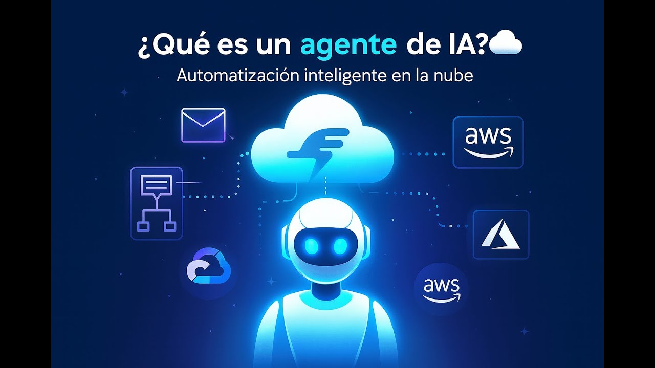 ¿Qué es un agente de IA y cómo funciona en entornos cloud? ☁ . #agentesia  #inteligenciaartificial
