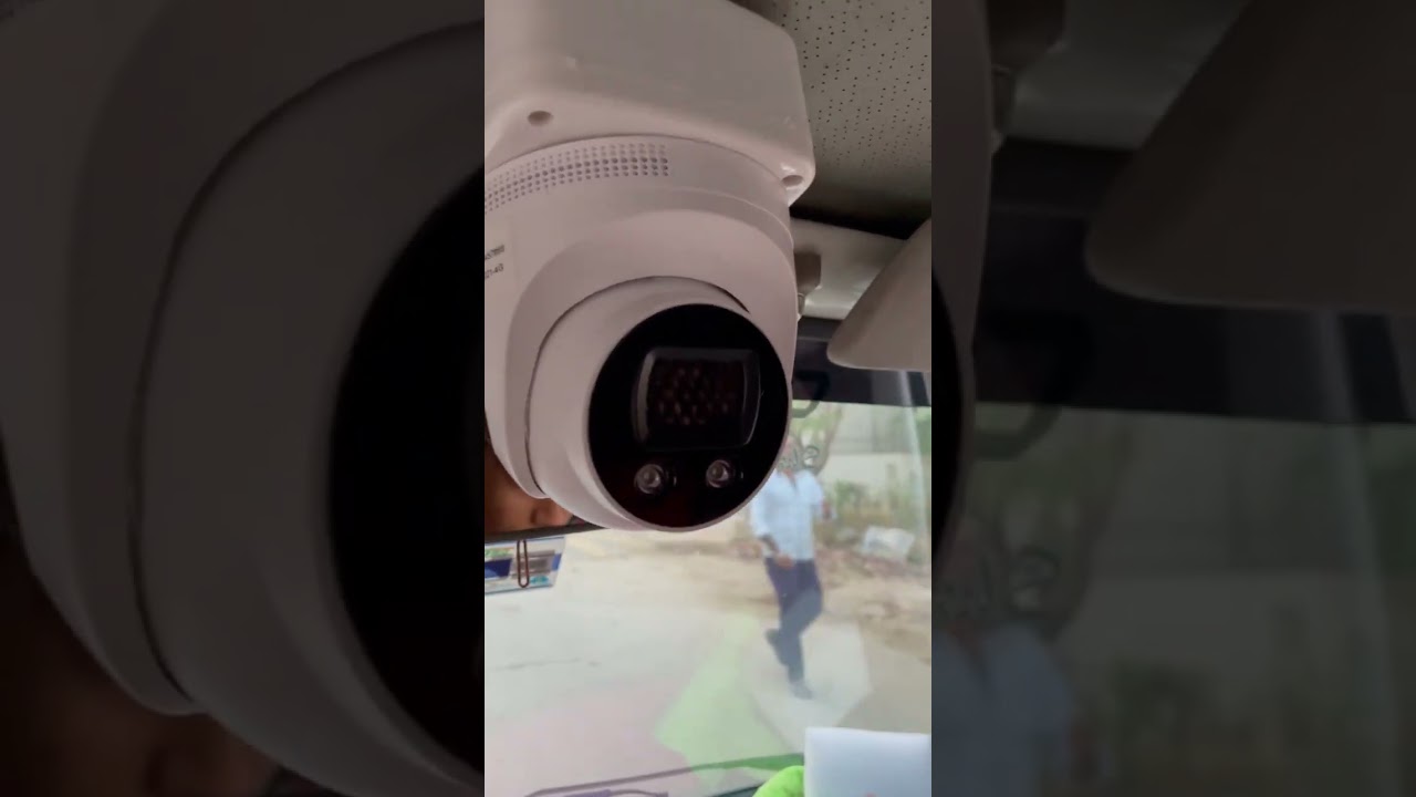 Cctv in school van 🚐