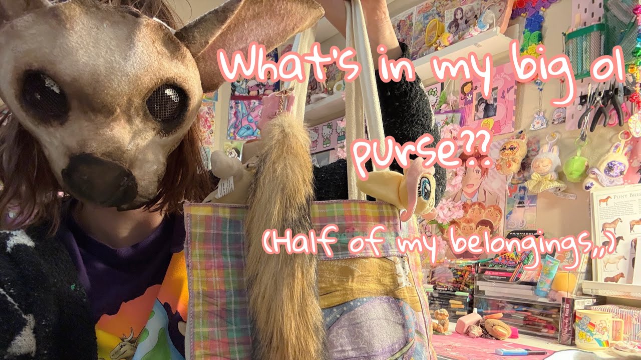 What’s in My Bag ✨ Soft Magic & Small Joys🐾