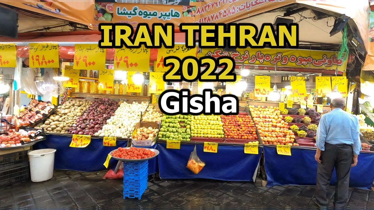 Walking in Iran Tehran 2022.Gisha