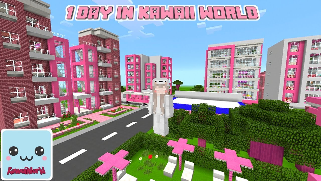 MODERN BIG Buildings in My CITY in Kawaii World