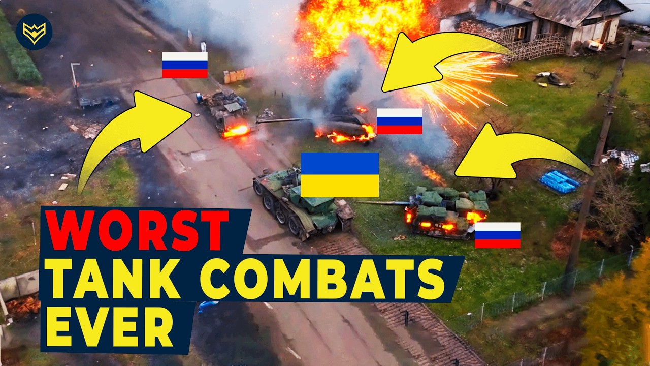 ASSAULT GONE WRONG: Worst Tank Combats in Russia Ukraine War