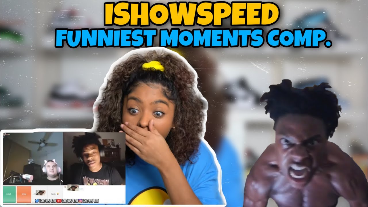 Подборка самых смешных моментов IShowSpeed ​​№1 ***РЕАКЦИЯ***