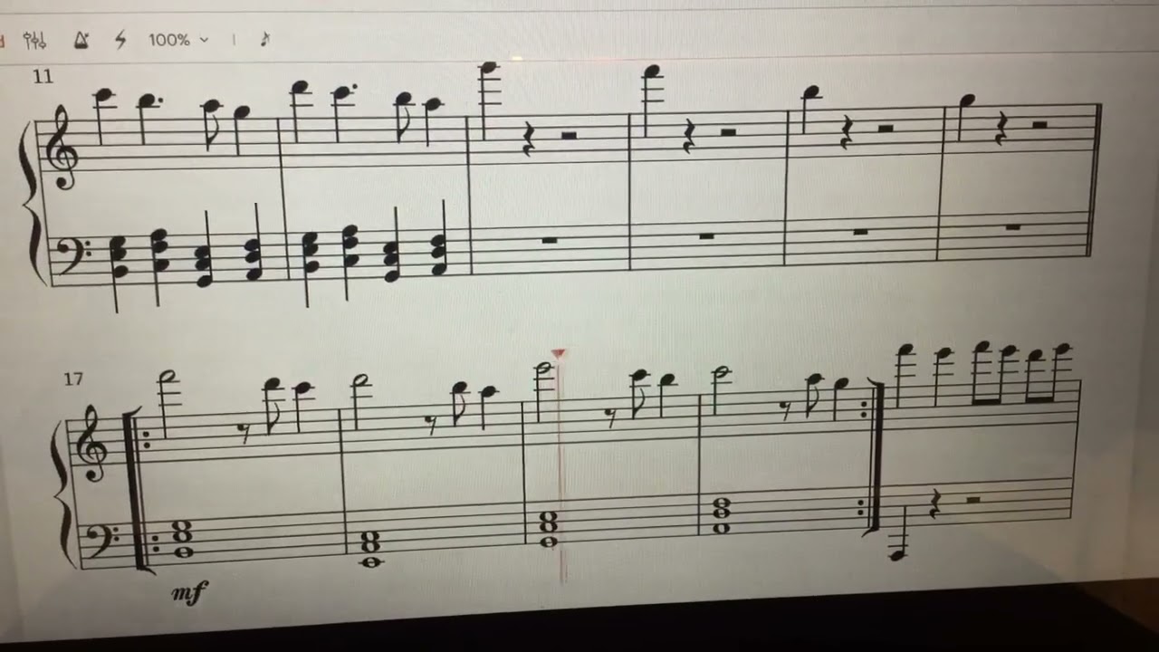 Making a song in Noteflight - Day 13