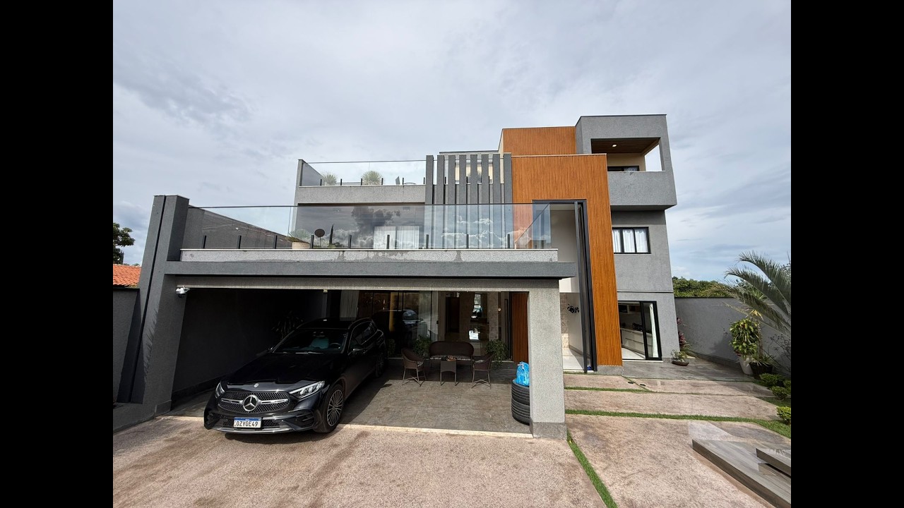 Rua 8, Vicente Pires, casa luxuosa, mobiliada, 5 suítes, lazer espetacular R$: 20.000/mês