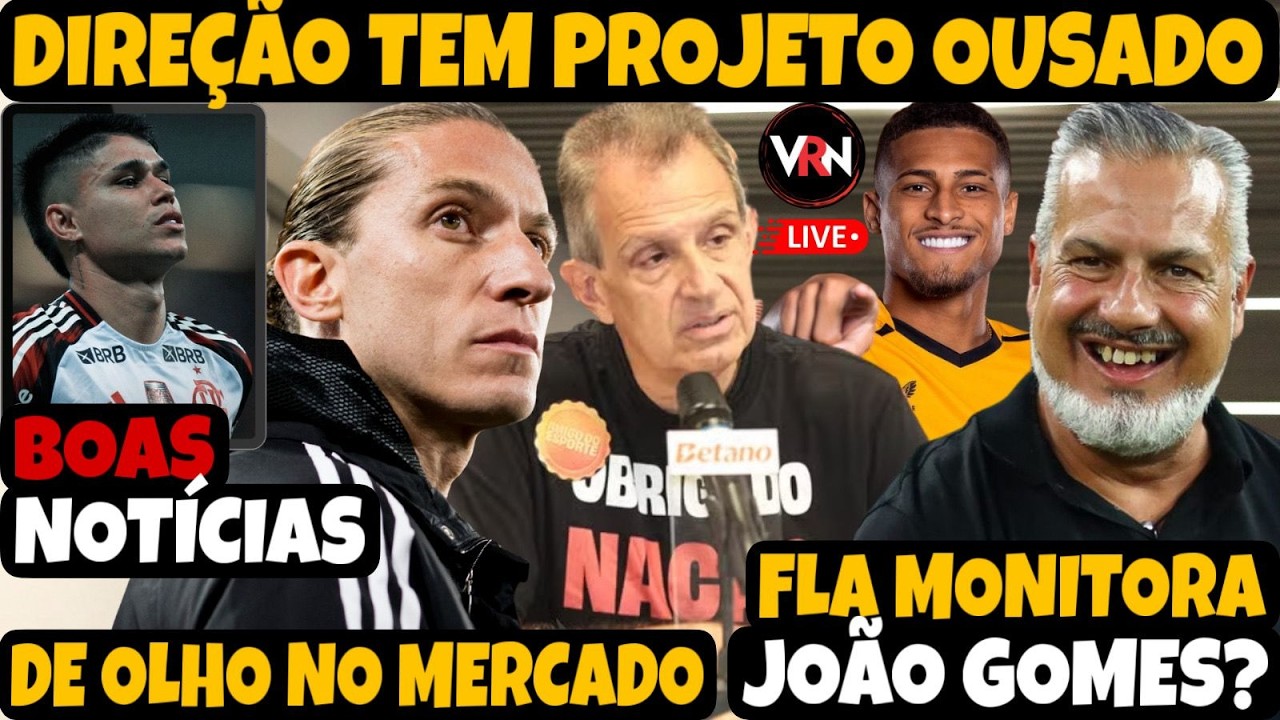 BOA NOTICIA NO TREINO! FLA MONITORA JOÃO GOMES? AMANHÃ TEM CLÁSSICO E DECISÃO NO CARIOCA! NOTICIAS +