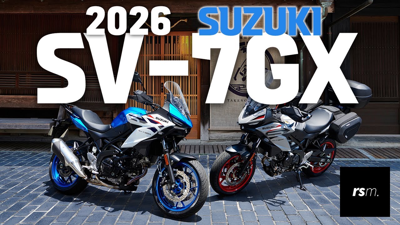 스즈키다운 진국 미들급 투어러 등장, 2026 SV-7GX