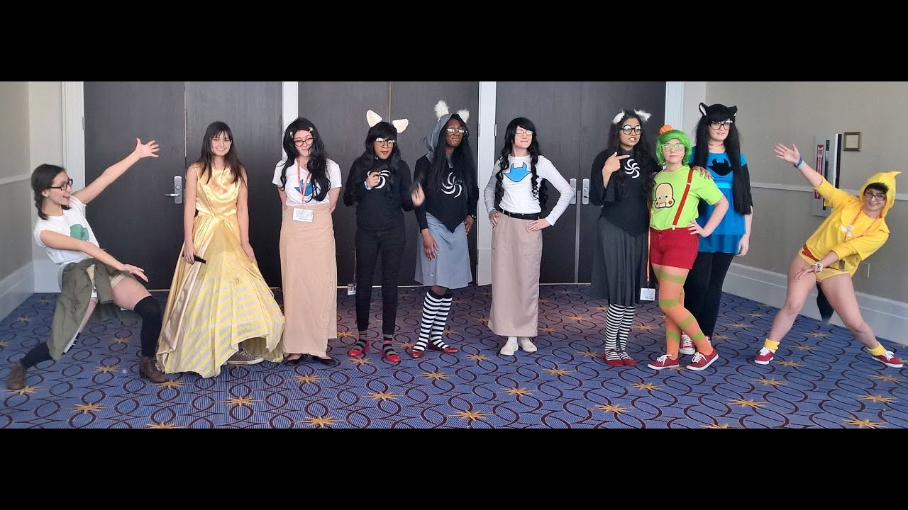 Katsucon 2016 Saturday Homestuck Photoshoot