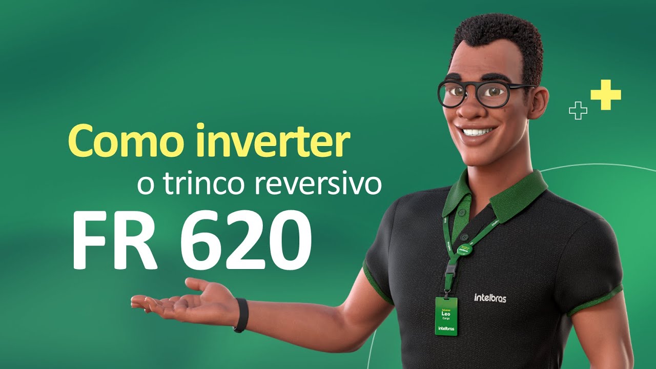 Como inverter o trinco reversivo da fechadura FR 620 - i8133
