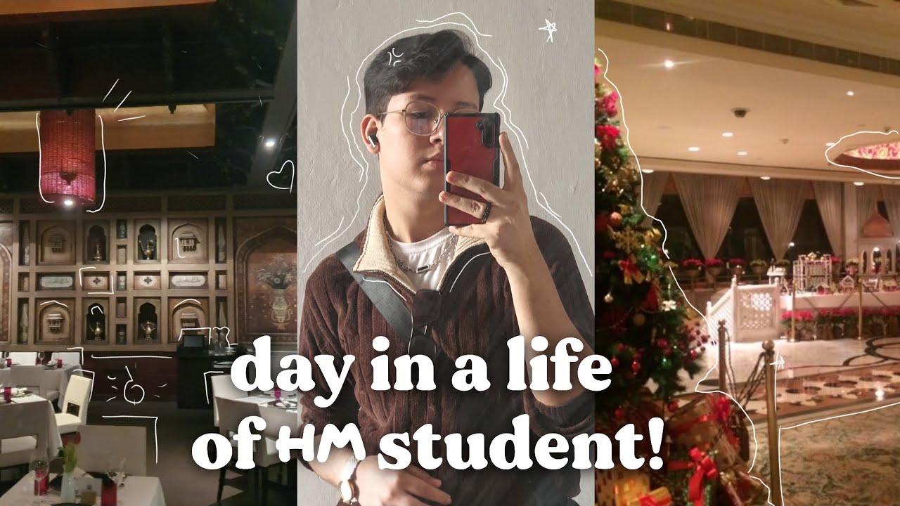 a day in my life: HM student edition ☁️🍃