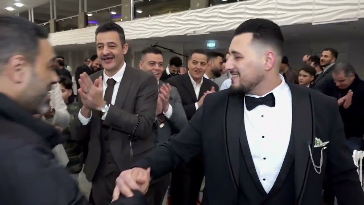 أفراح أهل حرستا في المانيا // عرس الشاب علي الجزايرلي (الجزء الاول )