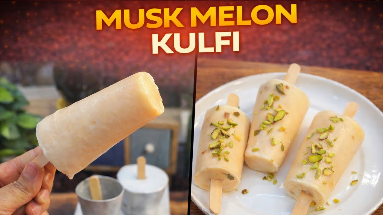 मैं गारंटी देती हु खरबूजे की कुल्फी आपने कभी नही खाई होगी | Muskmelon Kulfi Recipe | Summer Dessert 
