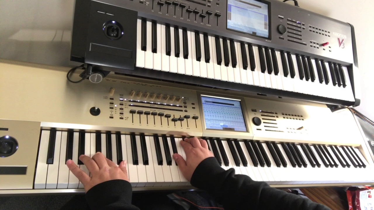 Firework Katy Perry Korg Kronos Cover Keyboard Synth Sounds