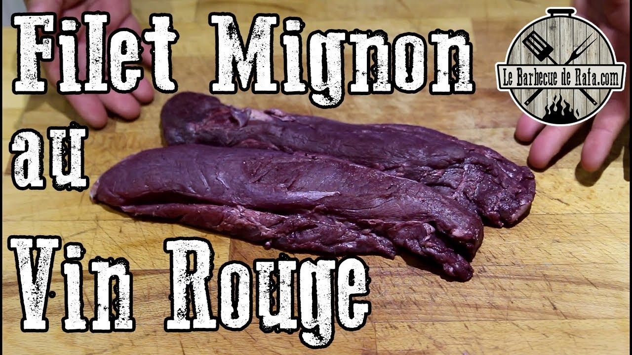 Filet Mignon séché façon Kitty au vin rouge  | 🐱💟