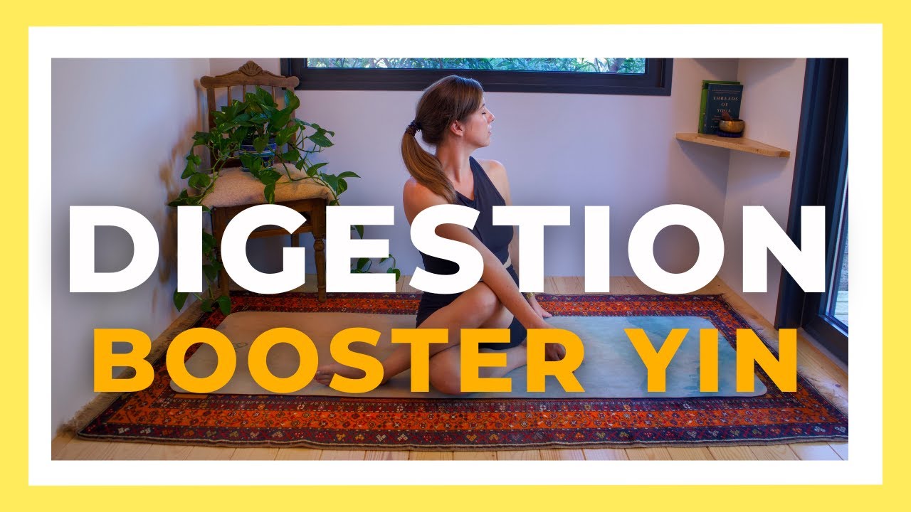 Yin Yoga Class Digestion | Better Digestion Yoga for Liver, Gall Bladder, Kidneys, Stomach & Spleen