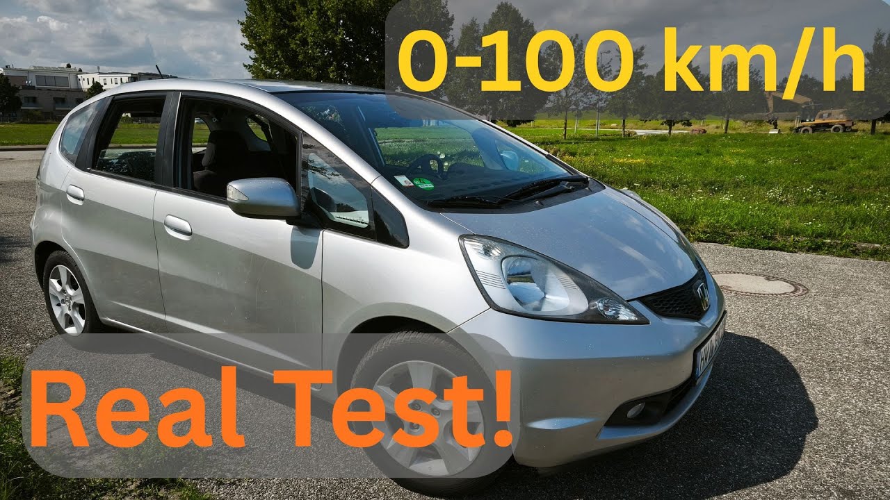 Honda Jazz 1.4 i-VTEC – 0-100 km/h Acceleration
