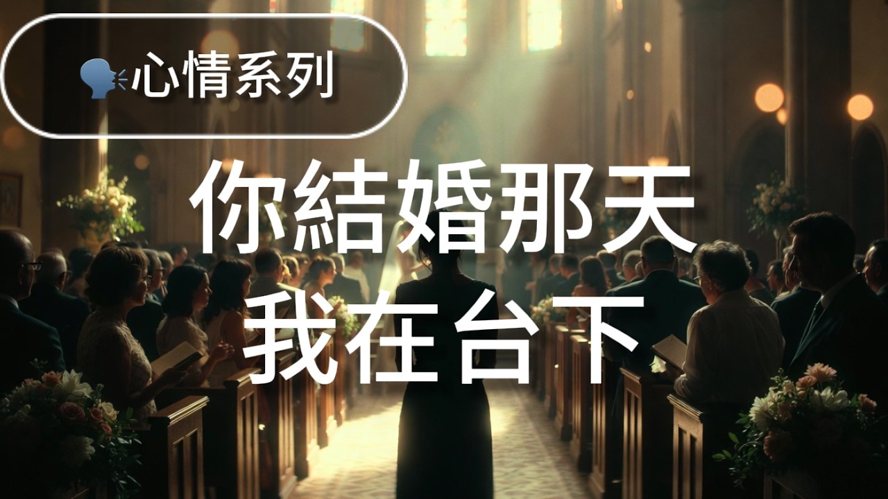 《你結婚那天我在台下》｜催淚抒情情歌｜失去與放下的故事｜Mandarin Pop Ballad｜Sad Love Song｜原創音樂