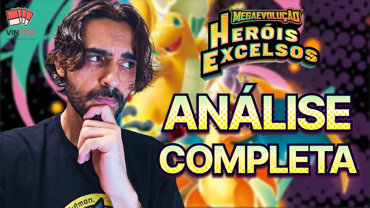 ANÁLISE COMPLETA DA NOVA COLEÇÃO HERÓIS  EXCELSOS!  | POKÉMON TCG