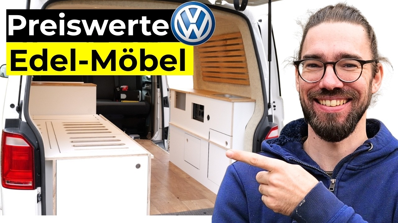 Günstiger Profi-Look: VW T5/T6 Camper Möbel selber bauen
