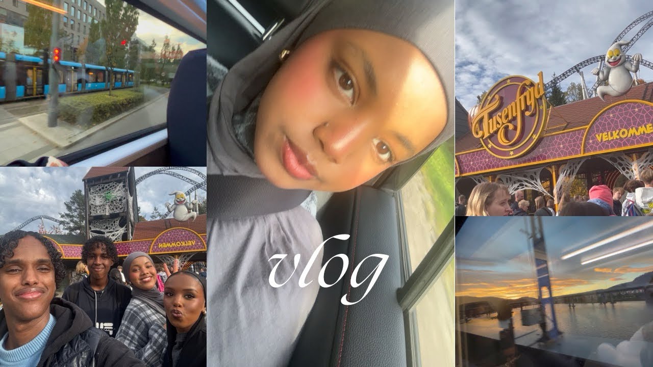 A Fun Day at Tusenfryd 🎢 🌼🌻