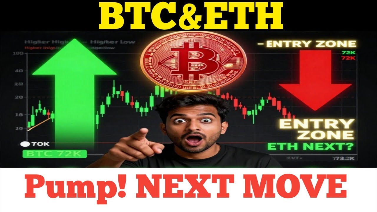 Bitcoin & Ethereum Price Analysis Today | Market Trend & Next Move | BTC & ETH Price Prediction 2026
