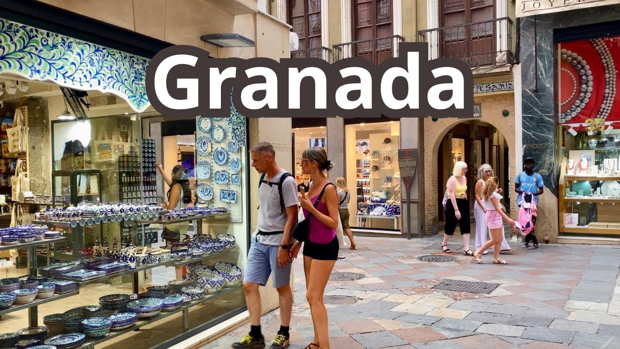 🇪🇸Granada en 4K: Paseo relajante desde la Catedral hasta la calle Gran Capitán🚶🏻‍♂️