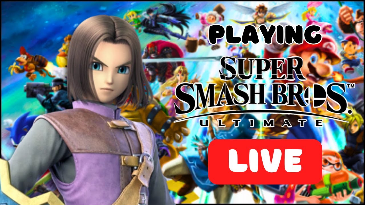 🔴Playing Super Smash Bros. Ultimate LIVE!🔴 Come join me! #shorts