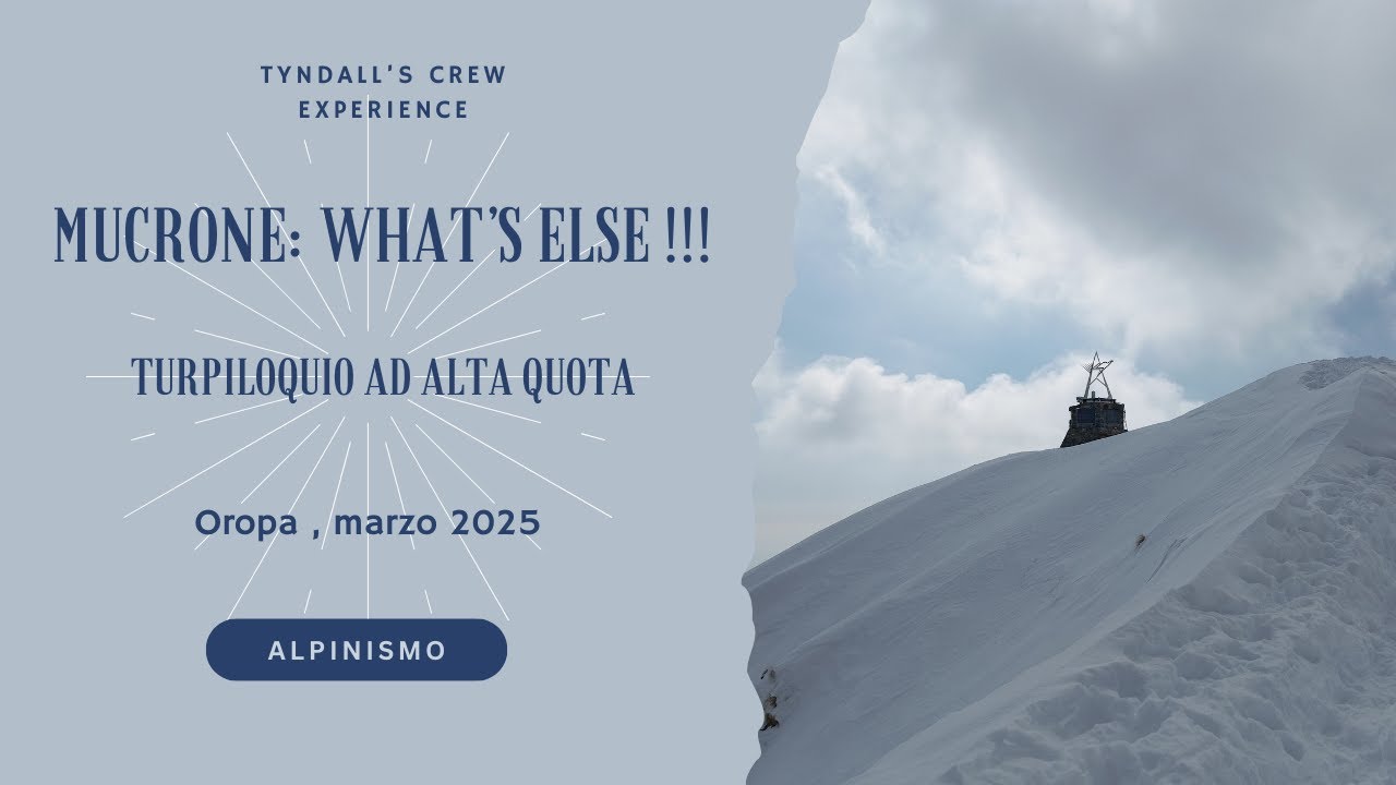 Alpinismo: Monte  Mucrone, neve e turpiloquio !