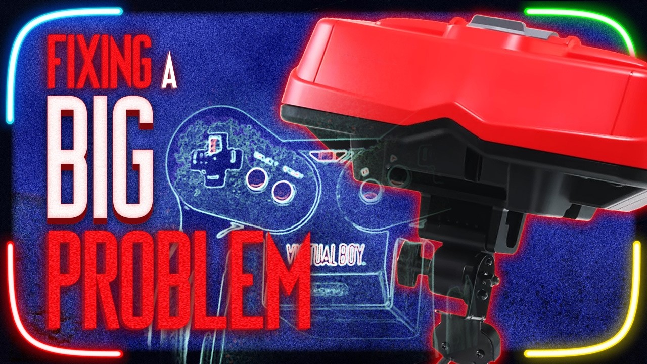 Virtual Boy for Switch Has a Unique Controller Problem