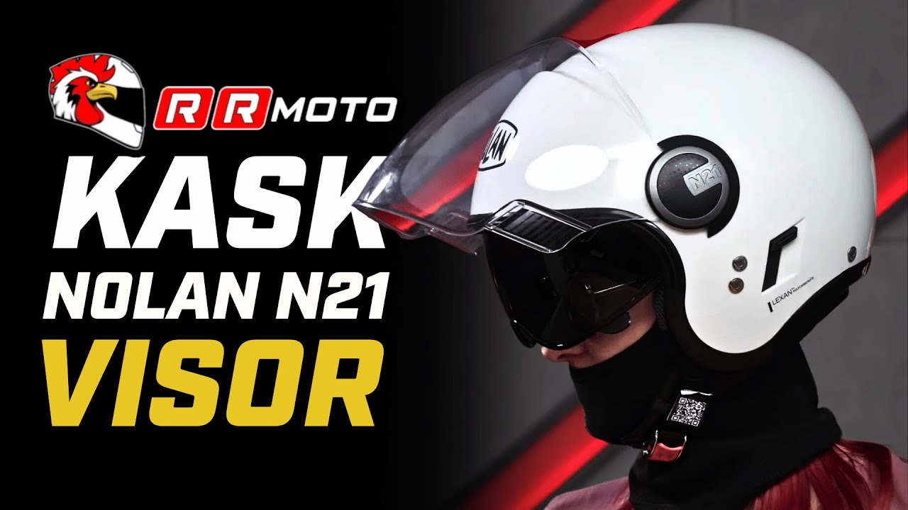Nolan N21 Visor - kask otwarty z ECE 22/06
