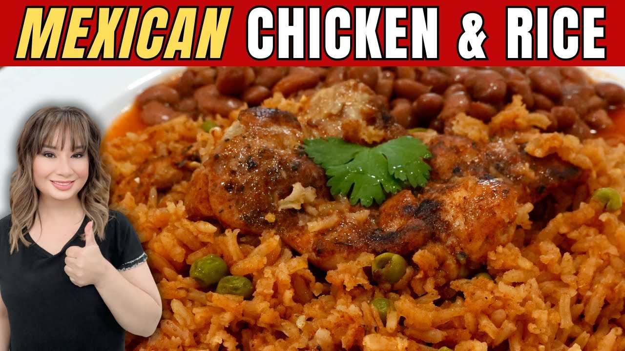 Delicious Arroz Con Pollo - Mexican Chicken And Rice Recipe!