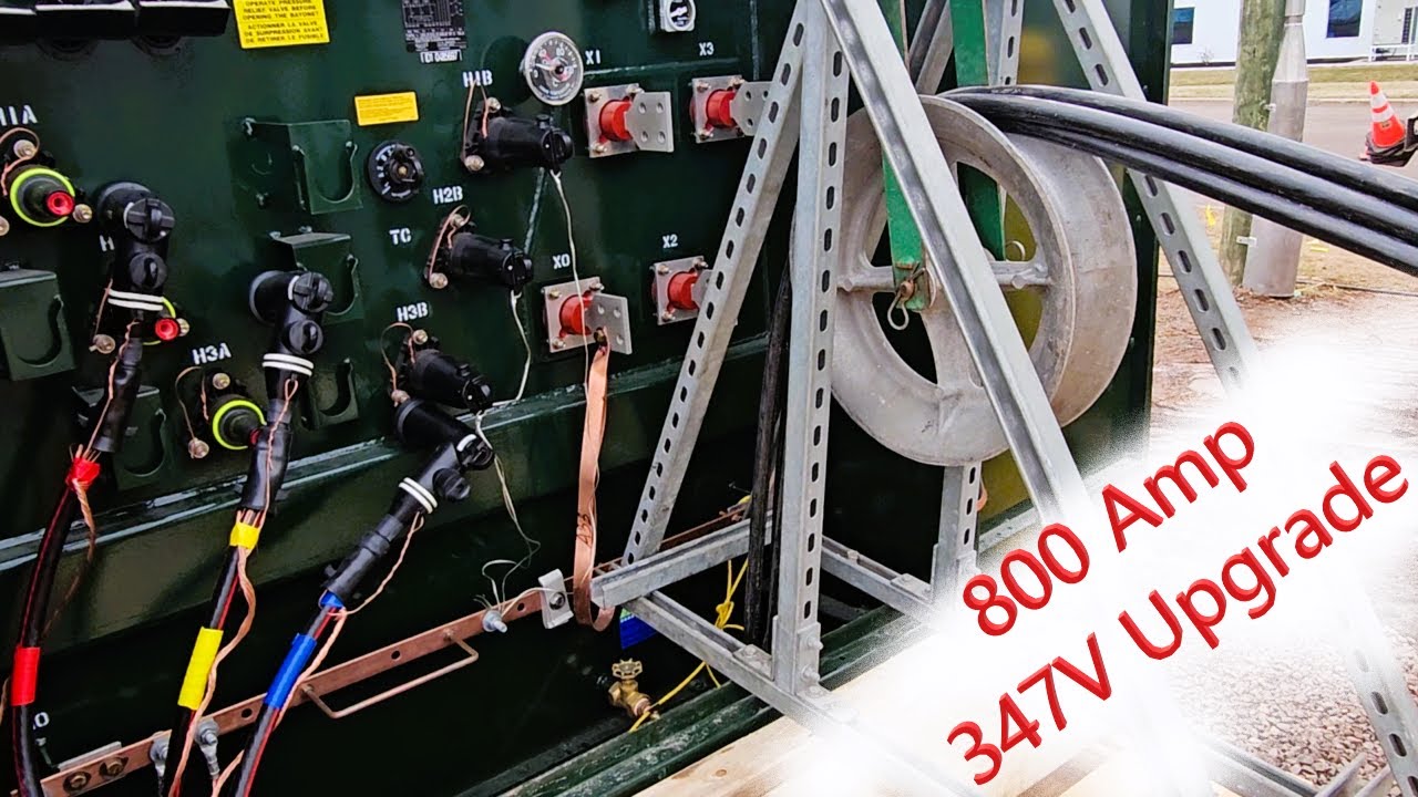 Three phase 800 Amp upgrade