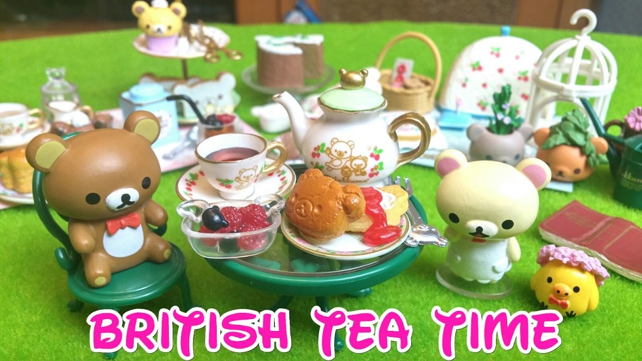 Re-Ment Rilakkuma British Tea Time リーメント リラックマ 憧れのBritish Tea Time