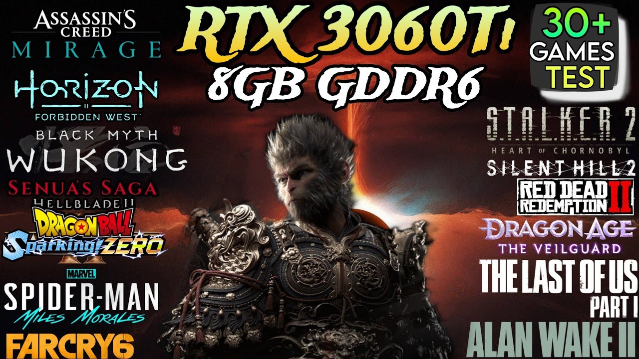 RTX 3060 Ti In Early 2025 - Test In 30+ Games - 2K !