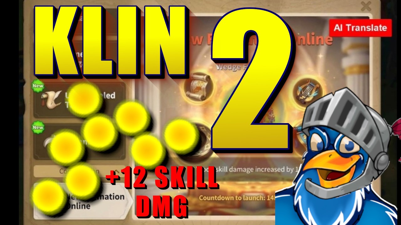 KLIN 2! NOWA FORMACJA + 12% SKILL DMG! | Rise of Kingdoms