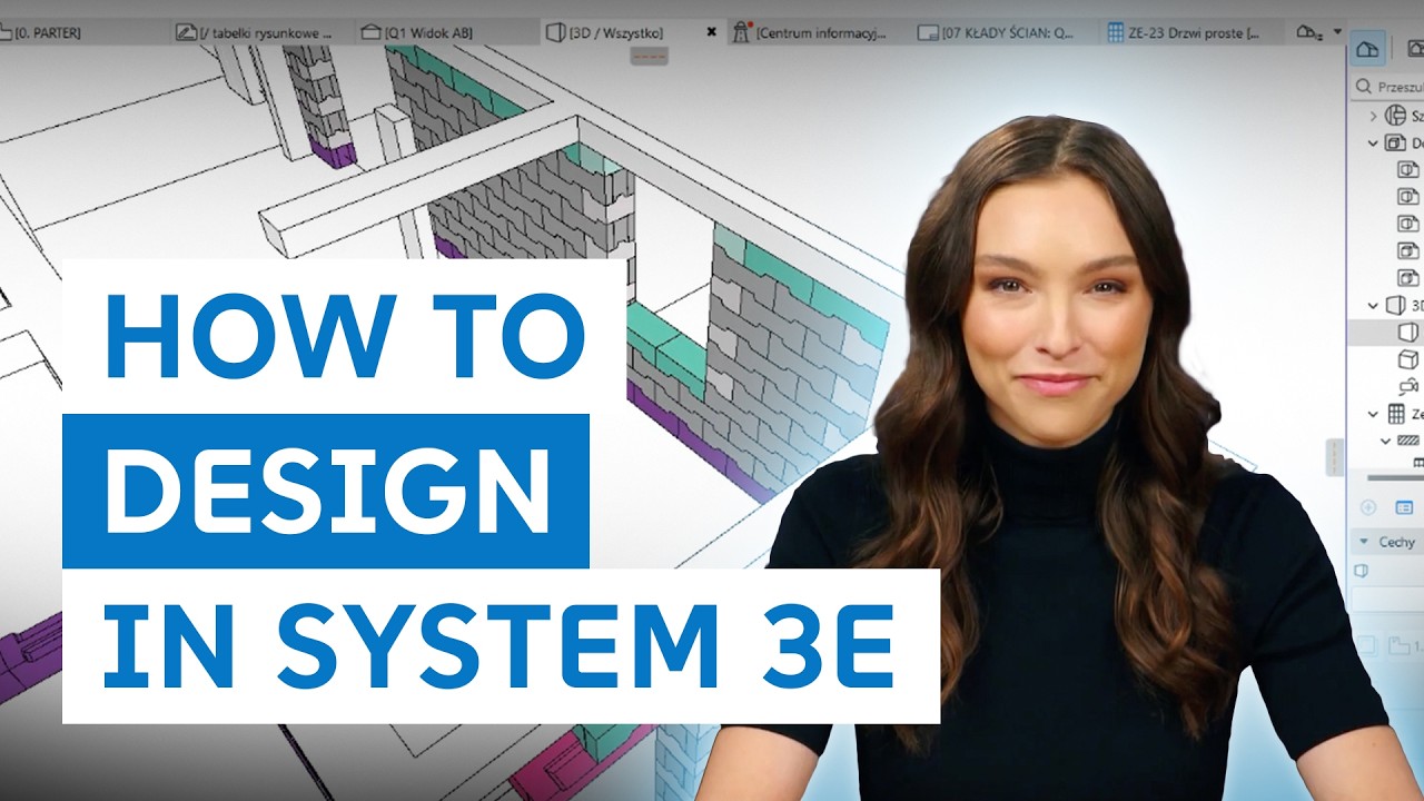 Академия архитекторов 3E &mdash; Откройте для себя возможности SYSTEM 3E &mdash; Пример урока 🎓