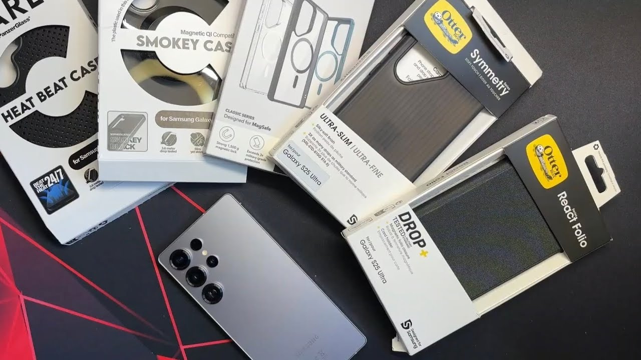 Samsung Galaxy S25 ULTRA — примерка чехлов от ESR, OtterBox и Care!