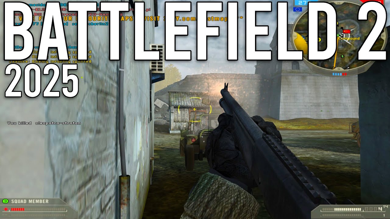Battlefield 2 Multiplayer in 2025 (Euro Force Booster Pack)