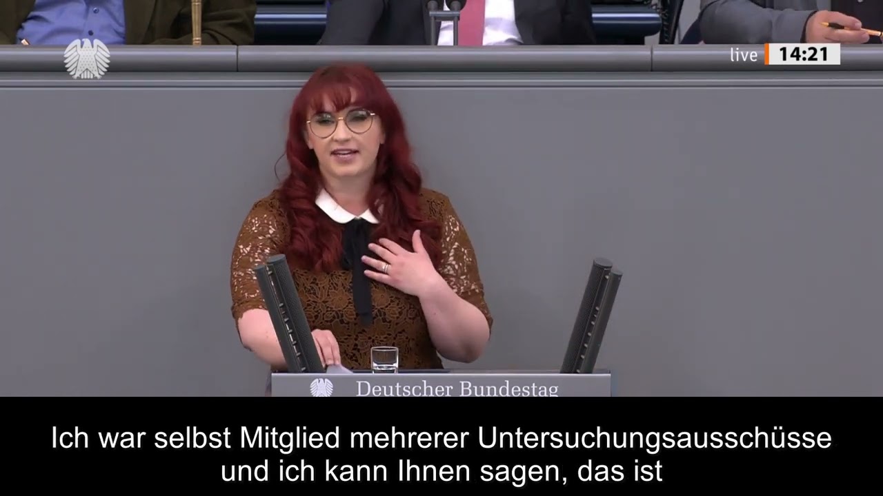 Rede zur Einsetzung eines parlamentarischen Untersuchungsausschusses Afghanistan