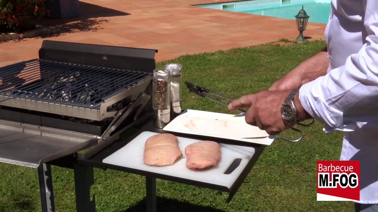 Cuisson magret de canard sur le Barbecue M.FOG
